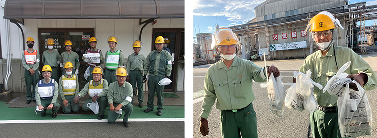 Community Cleanup Activity at Yao Factory