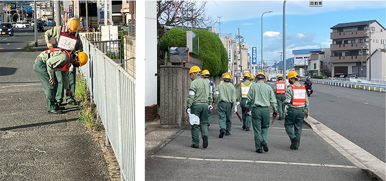 Community Cleanup Activity at Yao Factory